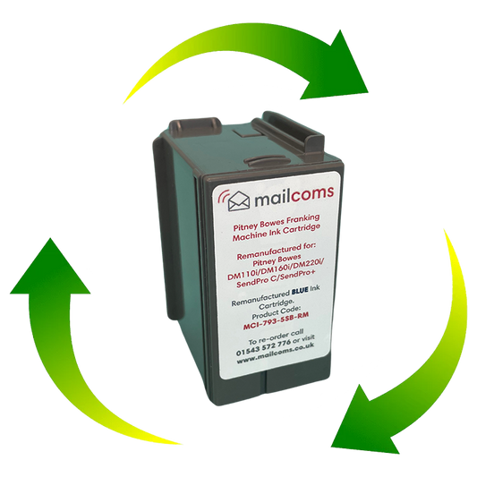 Pitney Bowes DM110i Blue Ink Refill & Reset Service Pitney Bowes DM110i Blue Ink Refill & Reset Service