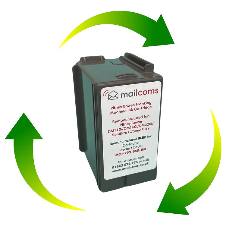 Pitney Bowes SendPro C Blue Ink Refill & Reset Service Pitney Bowes SendPro C Blue Ink Refill & Reset Service