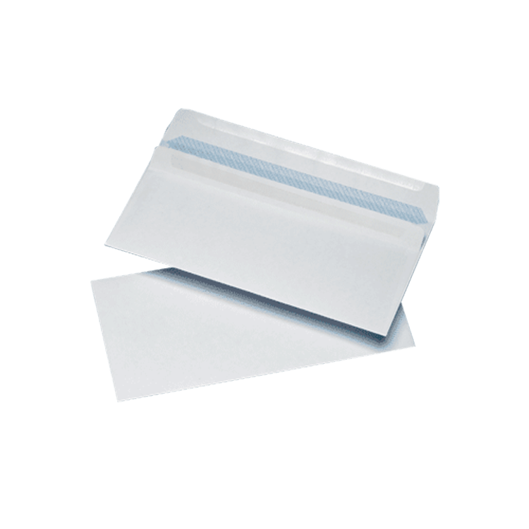 White DL Non Windowed Self Seal Envelopes (110mm x 220mm) White DL Non Windowed Self Seal Envelopes (110mm x 220mm)