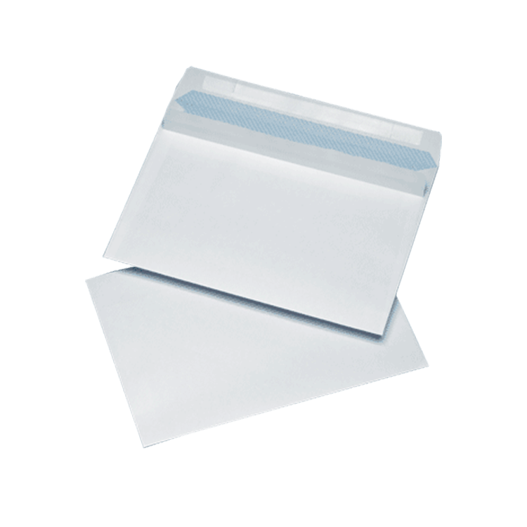 500 White C5 Non Windowed Self Seal Envelopes (162mm x 229mm)