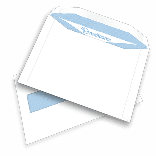 White C5 Windowed Gummed Envelopes (162mm x 229mm) White C5 Windowed Gummed Envelopes (162mm x 229mm)
