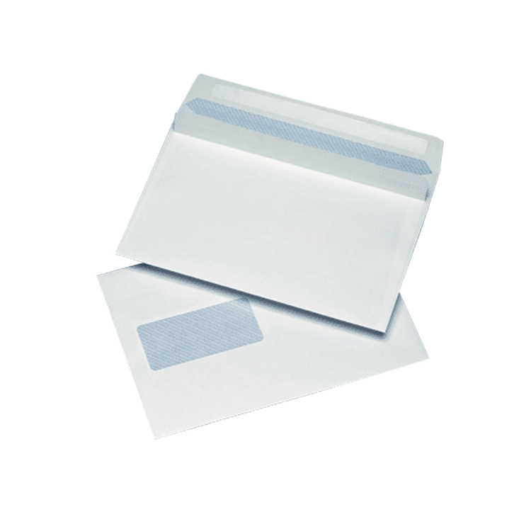 White C5 Windowed Self Seal Envelopes (162mm x 229mm) White C5 Windowed Self Seal Envelopes (162mm x 229mm)