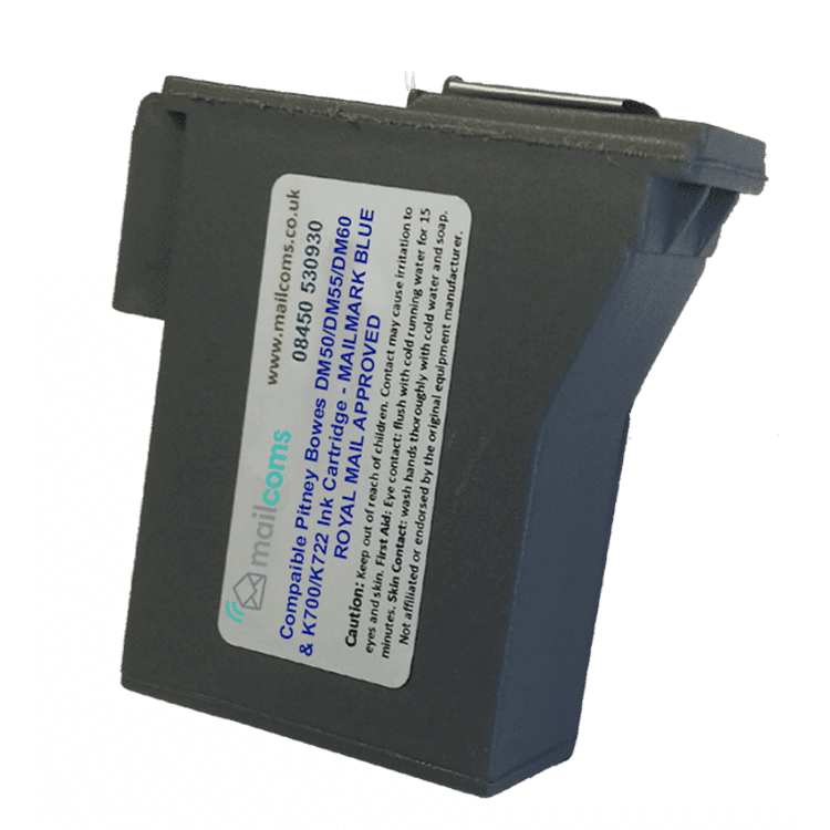 Pitney Bowes DM60 Compatible Blue Ink Cartridge - Replacement Pitney Bowes 797-0SB Pitney Bowes DM60 Compatible Blue Ink Cartridge - Replacement Pitney Bowes 797-0SB