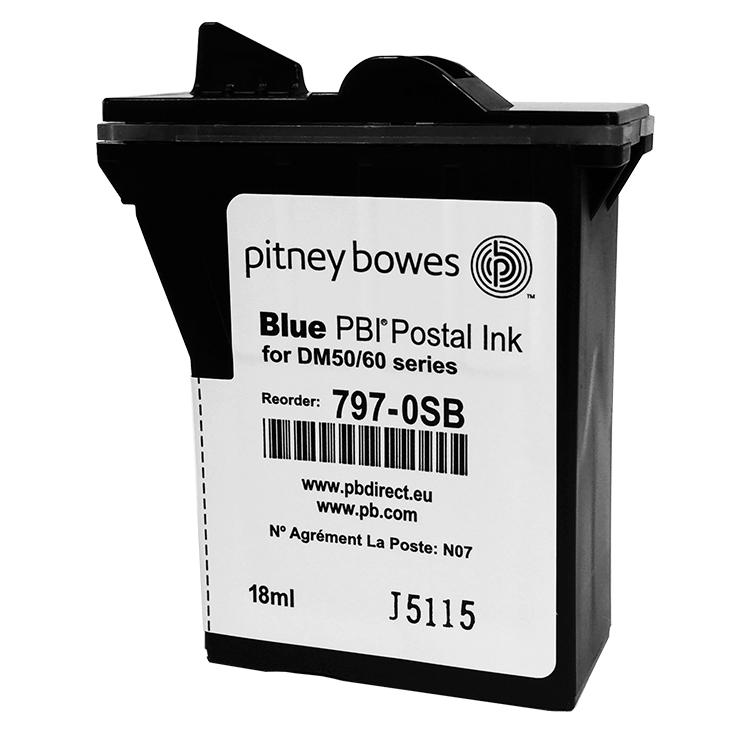 Pitney Bowes DM60 Original Ink Cartridge - 797-0SB Pitney Bowes DM60 Original Ink Cartridge - 797-0SB