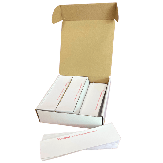 FP Mailing Postbase Fusion Semi-Auto Extra Long Single (215mm) Cut Franking Labels