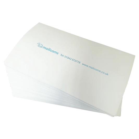 Universal Long (175mm) Double Sheet Franking Machine Labels