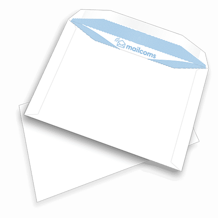500 White C5 Non Windowed Gummed Envelopes (162mm x 235mm)